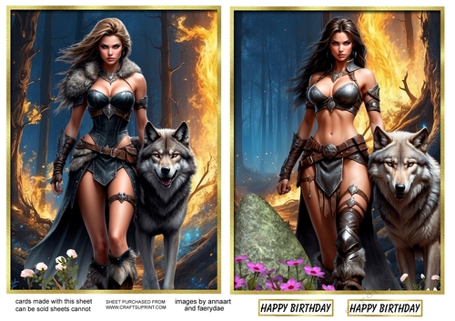 The Huntress 1 and 2 toppers