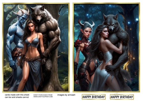 Damsels, demons and werewolves 3 and 4