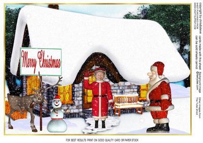 Welcome Home Santa Dear