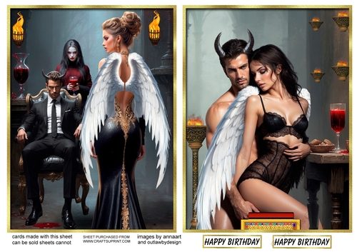 Fallen angels 13 and 14 toppers