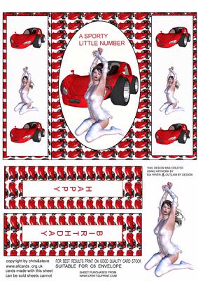 Some Like It Hot 2 Gate Fold Card
