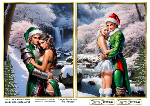 Christmas elves in love 1 and 2