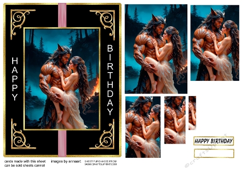 Werewolf and the beauty 2 pyramage