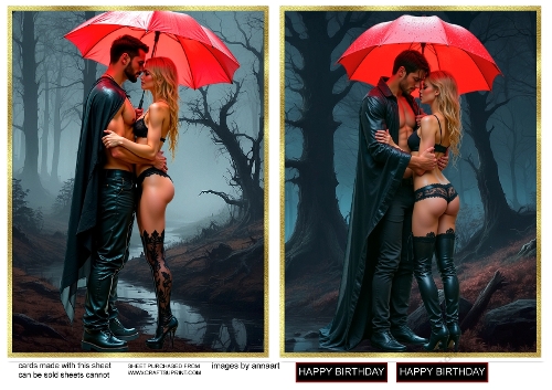 Lovers in the rain 1 and 2 toppers