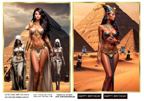 Egyptian Beauties 1 and 2