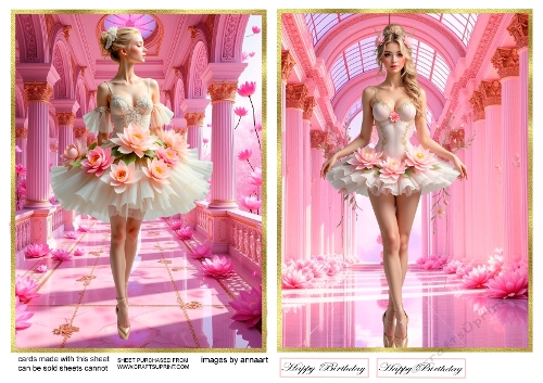 Pretty ballerinas 1 and 2