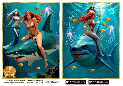 Swimming with sharks 1 and 2 