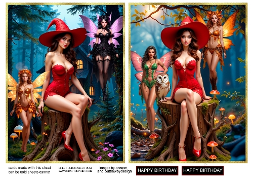 Witches and fairies 1 and 2