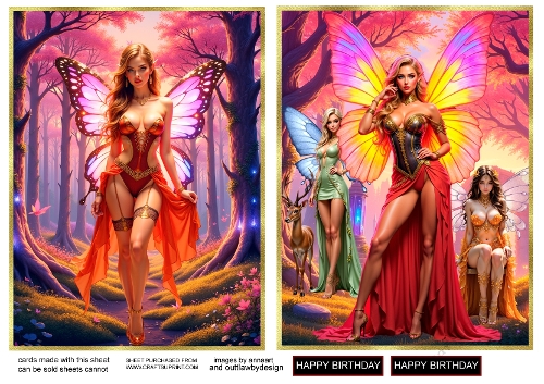 Butterfly fairy 1 and 2