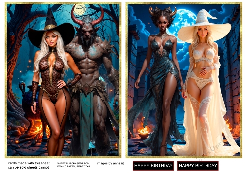 Witches and demons 3 and 4