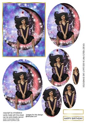 Aint She Sweet Magical Fairy 81 Oval Pyramage