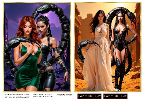 Scorpion queen 1 and 2
