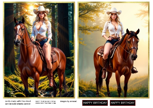 Girl with  horsel  1 and 2