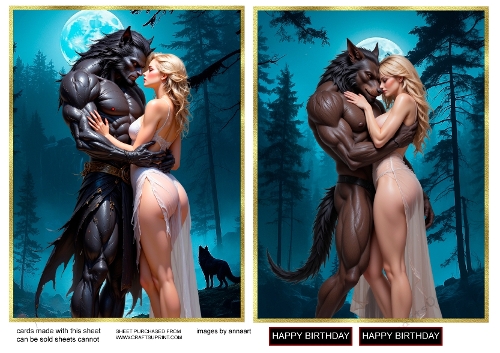 Werewolf and the lady 1 and 2