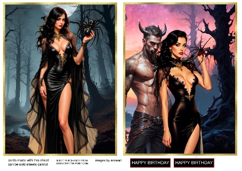 Black widow 1 and 2