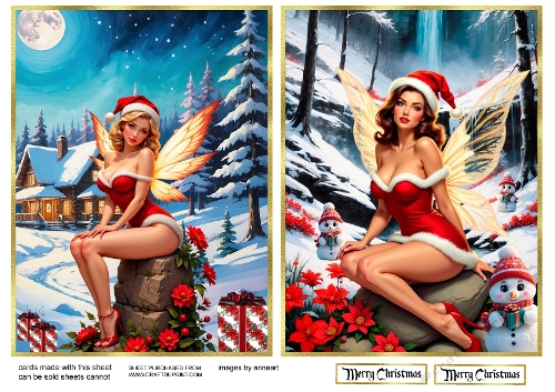 Fairies at Christmas 1 and 2