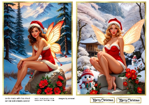 Fairies at Christmas 3 and 4