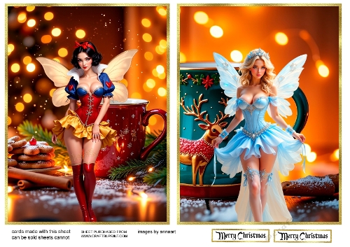 Fairies at Christmas time1 and 2