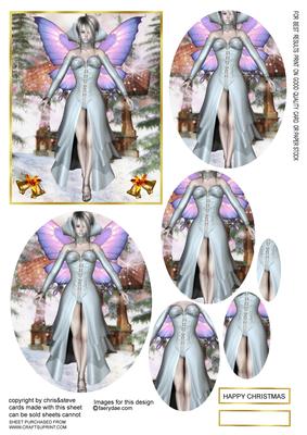 Aint She Sweet Winter Fairy 87 Oval Pyramage