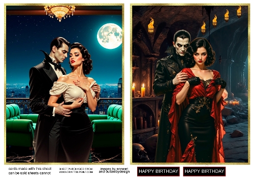 The vampire and the lady 1 and 2