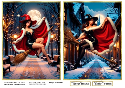 Christmas witches 1 and 2