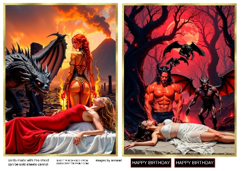Demons and beauties 3 and 4