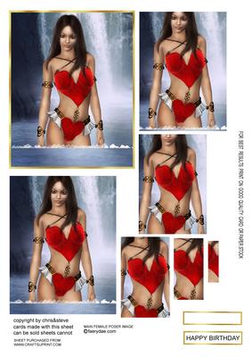 That Certain Look 7 Oblong Pyramage