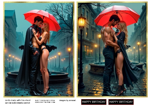 Even couples in the rain do it 1 and 2