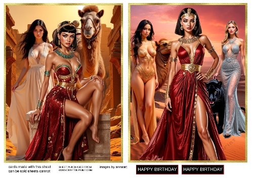 Egyptian Pricess 1 and 2