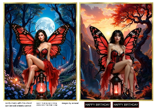 Butterfly fairies 3 and 4