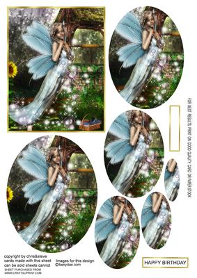 Aint She Sweet Fairy Magic Oval Pyramage