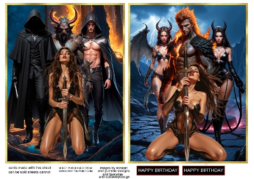  Mistress of the sword 1 and 2