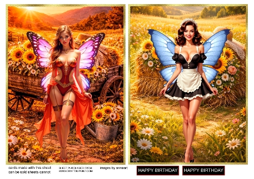 Fairies at hay time 1 and 2