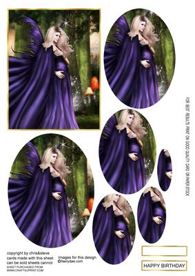Aint She Sweet Fairy in Waiting 92 Oval Pyramage