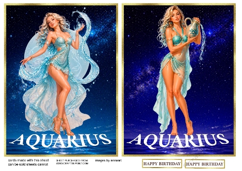 Sexy zodiac signs - Aquarius 1 and 2