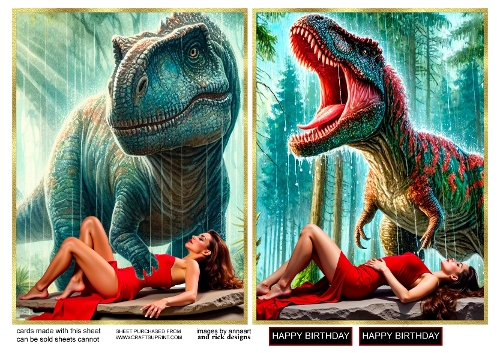 The girl and the dinosaur 1 and 2