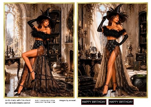 The witch in her house 1 and 2