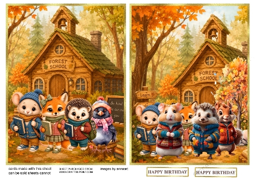 Kids at school 1 and 2