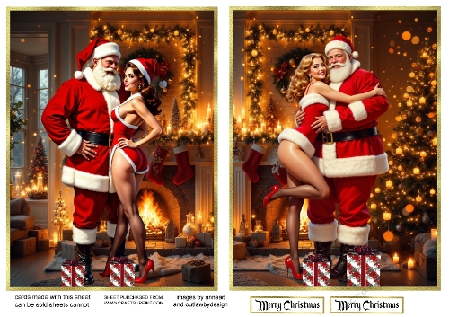 Santa being good 1 and 2
