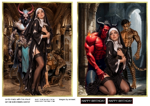The nun, the devil and the demon 1 and 2