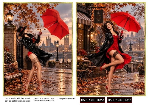 Girl in winter weather 1 and 2
