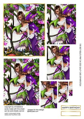 Aint She Sweet Forest Fairy 98 Oblong Pyramage