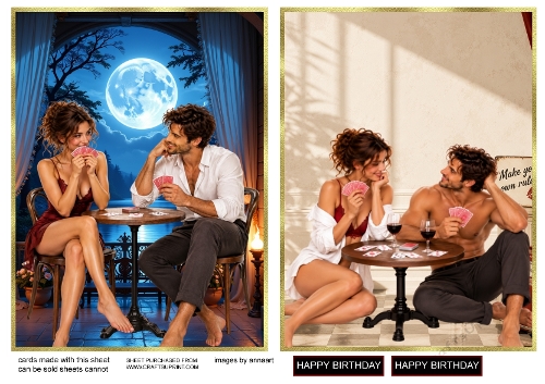 Strip poker 1 and 2