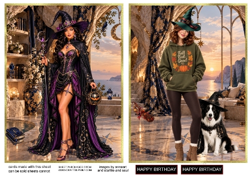 Witches with dress sense 1 and 2