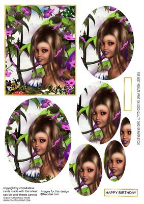 Aint She Sweet Fairy 99 Oval Pyramage