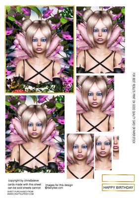 Aint She Sweet Fairy 100 Oblong Pyramage