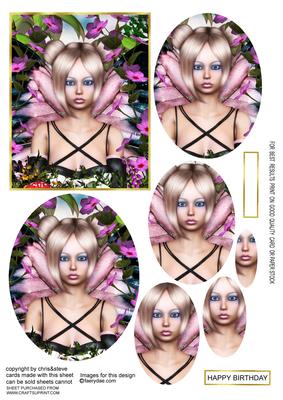 Aint She Sweet Fairy 100 Oval Pyramage