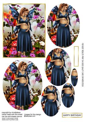Aint She Sweet Fairy in Waiting 101 Oval Pyramage