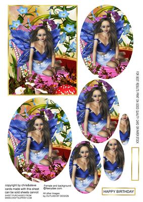 Aint She Sweet Fairy and the Shoe 102 Oval Pyramage
