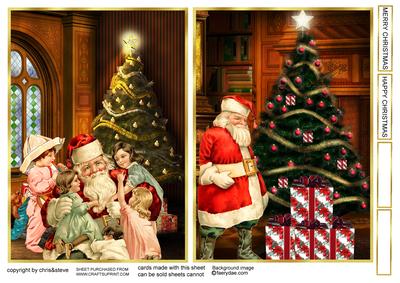 Vintage Christmas Toppers 2